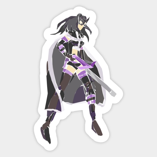 Huntress Sticker by Newtegan